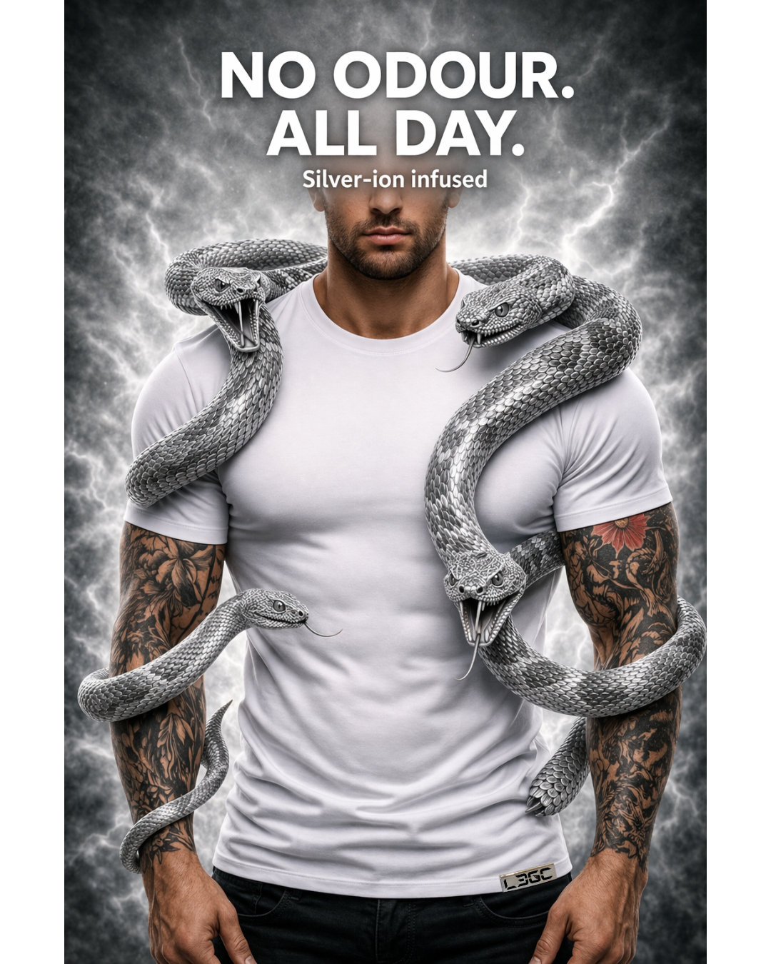 ESSENTIAL TEE SILVER ION INFUSED