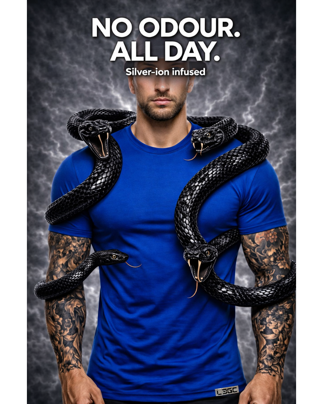 ESSENTIAL TEE SILVER ION INFUSED
