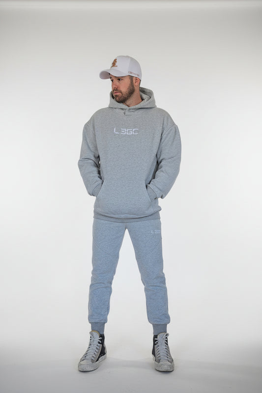 light grey hoodie
